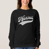 Hawaii  Retro Throwback Design  Classic スウェットシャツ (正面)