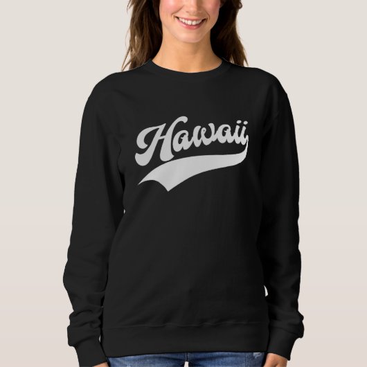 Hawaii  Retro Throwback Design  Classic スウェットシャツ (正面)