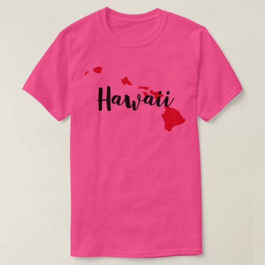 Hawaii Script Tシャツ (デザイン正面)