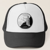 Hawaii State Faux Quarter キャップ (正面)