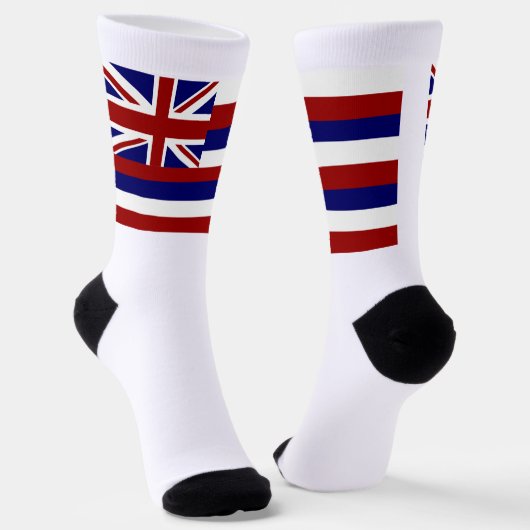 Hawaii State flag ソックス (傾斜あり)