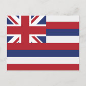 Hawaii State Flag Aloha State Union Jack ポストカード (正面)
