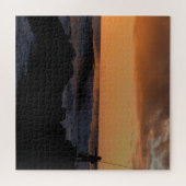 Hawaii Sunset Surf魚釣り- 20x20 - 676個。 ジグソーパズル (横)