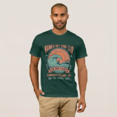 Hawaii Tiki Surf Vintage Tee  Tシャツ (正面フル)