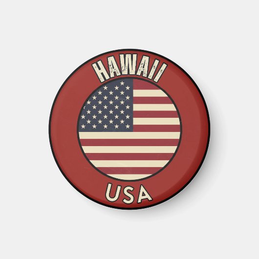 Hawaii United States of America マグネット (正面)