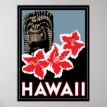 hawaii united states usa art deco retro poster ポスター<br><div class="desc"></div>