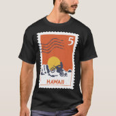 Hawaii Vintage Retro Style USA Tシャツ (正面)