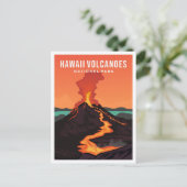 Hawaii Volcano National Park USA Travel  ポストカード (スタンド正面)