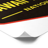 Hawaii Volcanoes National Park ポスター (角)