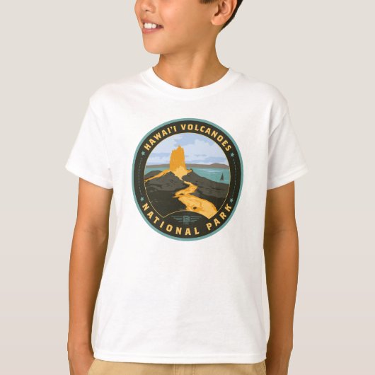 Hawaii Volcanoes National Park Tシャツ (正面)