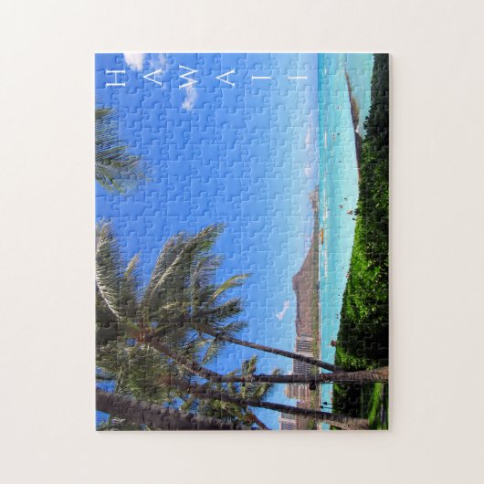 hawaii waikiki ジグソーパズル (縦)