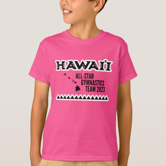 HawaiiAllStarチーム Tシャツ (正面)
