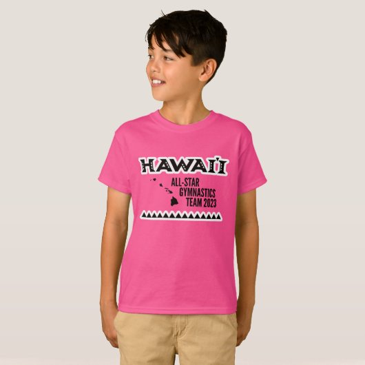 HawaiiAllStarチーム Tシャツ (正面フル)