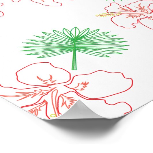 Hawaiian 02 ポスター (角)