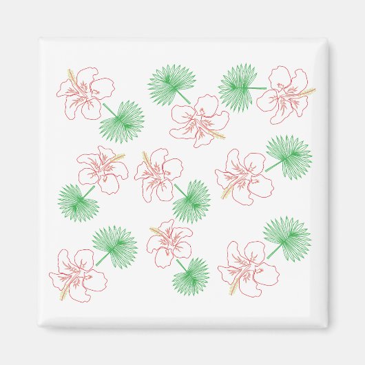 Hawaiian 02 マグネット (正面)