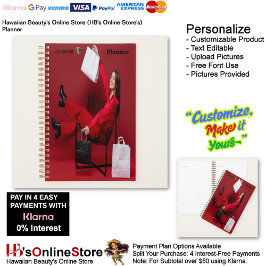 Hawaiian Beauty's Online Store (HB's Online Store) プランナー手帳