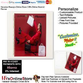 Hawaiian Beauty's Online Store (HB's Online Store) プランナー手帳