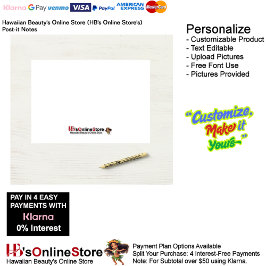 Hawaiian Beauty's Online Store (HB's Online Store) ポストイット
