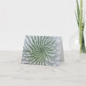 Hawaiian Cactus Succulent Note Card カード (正面)