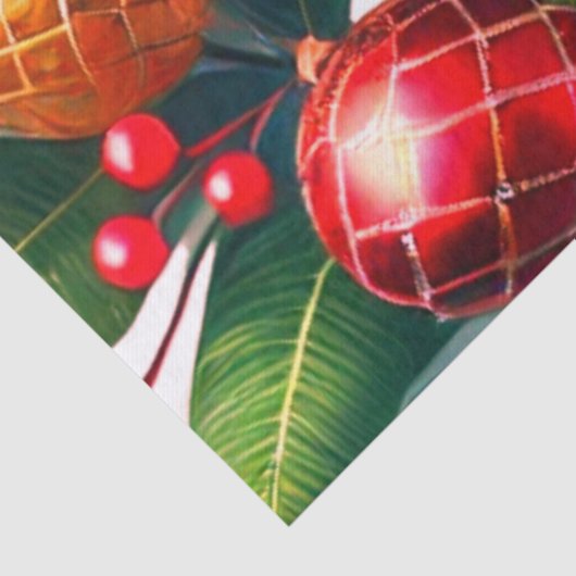 Hawaiian Christmas – Tropical Wreath  薄葉紙 (詳細)