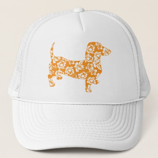 Hawaiian Doxie Dachshund キャップ (正面)