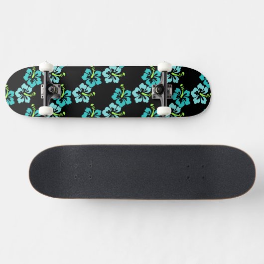 Hawaiian Flowers Skateboard スケートボード (横)