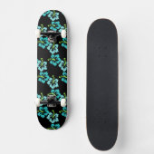Hawaiian Flowers Skateboard スケートボード (正面)
