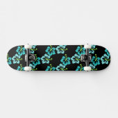 Hawaiian Flowers Skateboard スケートボード (横)