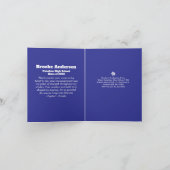 Hawaiian Graduation Party Lei Photo Invitation カード (内部)