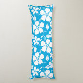 HAWAIIAN HULA (HIBISCUS) BLUE ボディピロー (裏面 (縦))