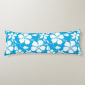 HAWAIIAN HULA (HIBISCUS) BLUE ボディピロー (正面)