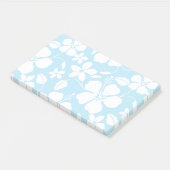 HAWAIIAN HULA (HIBISCUS) BLUE ポストイット (アングル)