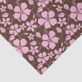 HAWAIIAN HULA (HIBISCUS) BROWN/PINK 薄葉紙 (詳細)