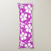 HAWAIIAN HULA (HIBISCUS) RASPBERRY ボディピロー (裏面 (縦))