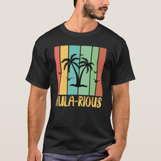 Hawaiian Hula Rious Hilarious Hawaii Pineapple Tik Tシャツ (正面)