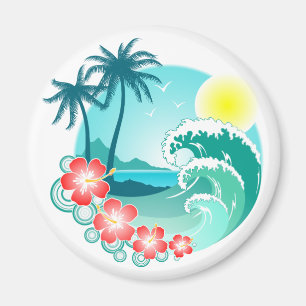 Hawaiian Island 3 マグネット