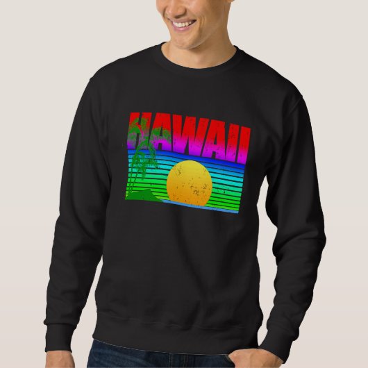 Hawaiian Islands Aloha State スウェットシャツ (正面)