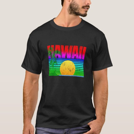 Hawaiian Islands Aloha State Tシャツ (正面)