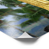 Hawaiian King Kamehameha Statue, Side View フォトプリント (角)