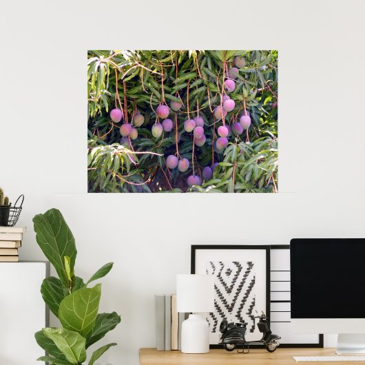 Hawaiian Mangoes ポスター (ホームオフィス)