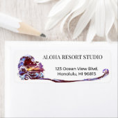 Hawaiian Orange - Reply Address ラベル (インサイチュ)