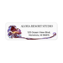 Hawaiian Orange - Reply Address ラベル