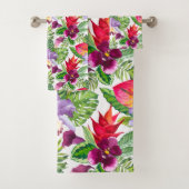 Hawaiian orchid bath towel set バスタオルセット (インサイチュ)