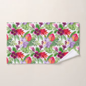 Hawaiian orchid bath towel set バスタオルセット (ハンドタオル)
