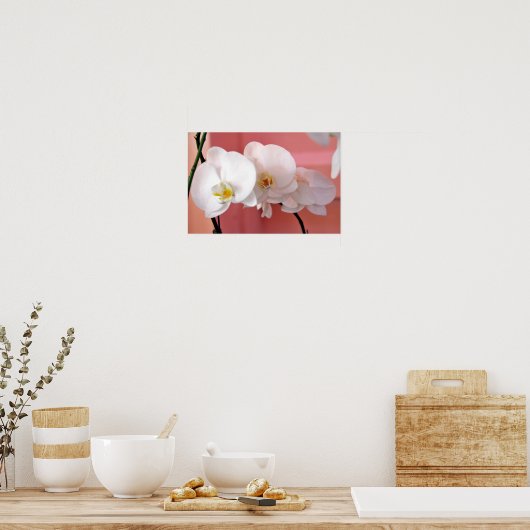 Hawaiian Orchids Number Three Print ポスター (キッチン)