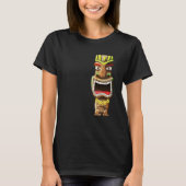 Hawaiian Polynesian Tiki Statue Tシャツ (正面)