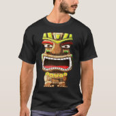 Hawaiian Polynesian Tiki Statue Tシャツ (正面)