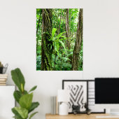 Hawaiian Rain Forest ポスター (ホームオフィス)