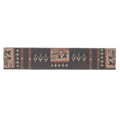 Hawaiian Sailing Canoe Tapa ミディアムテーブルランナー (横)