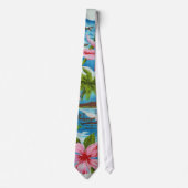Hawaiian Scenes Tie ネクタイ (正面)